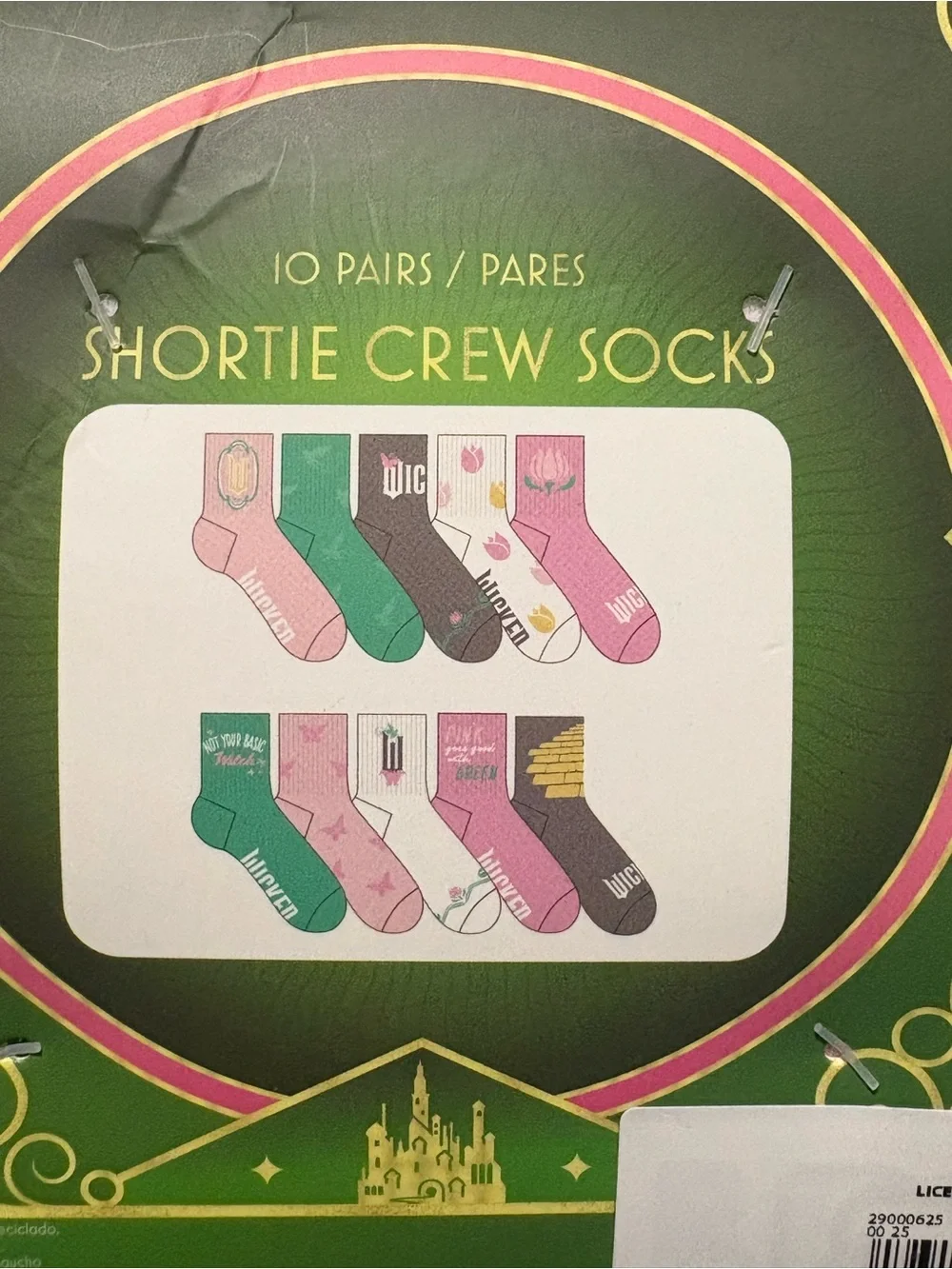 Wicked Shortie Crew Socks - 10 Pairs